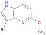 1H-Pyrrolo[3,2-b]pyridine, 3-bromo-5-methoxy-