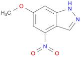 1H-Indazole, 6-methoxy-4-nitro-