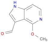 1H-Pyrrolo[3,2-c]pyridine-3-carboxaldehyde, 4-methoxy-