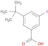 Benzoic acid, 3-(1,1-dimethylethyl)-5-iodo-