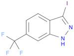 1H-Indazole, 3-iodo-6-(trifluoromethyl)-