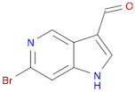 1H-Pyrrolo[3,2-c]pyridine-3-carboxaldehyde, 6-bromo-