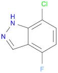 1H-Indazole, 7-chloro-4-fluoro-