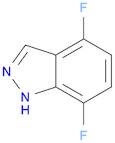 1H-Indazole, 4,7-difluoro-
