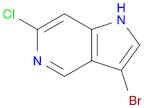 1H-Pyrrolo[3,2-c]pyridine, 3-bromo-6-chloro-