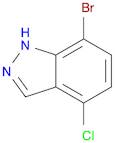 1H-Indazole, 7-bromo-4-chloro-