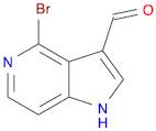 1H-Pyrrolo[3,2-c]pyridine-3-carboxaldehyde, 4-bromo-