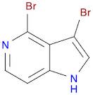 1H-Pyrrolo[3,2-c]pyridine, 3,4-dibromo-