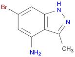 1H-Indazol-4-amine, 6-bromo-3-methyl-