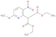 Propanedioic acid, 2-(6-methoxy-3-nitro-2-pyridinyl)-, 1,3-diethyl ester