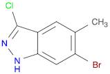 1H-Indazole, 6-bromo-3-chloro-5-methyl-