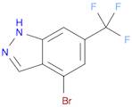 1H-Indazole, 4-bromo-6-(trifluoromethyl)-