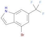 1H-Indole, 4-broMo-6-(trifluoroMethyl)-