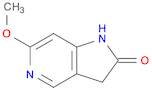 2H-Pyrrolo[3,2-c]pyridin-2-one, 1,3-dihydro-6-methoxy-