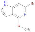 1H-Pyrrolo[3,2-c]pyridine, 6-broMo-4-Methoxy-
