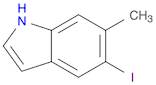 1H-Indole, 5-iodo-6-methyl-
