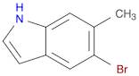 1H-Indole, 5-bromo-6-methyl-