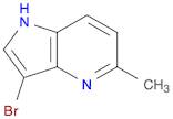 1H-Pyrrolo[3,2-b]pyridine, 3-bromo-5-methyl-
