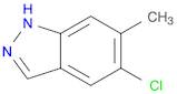 1H-Indazole, 5-chloro-6-methyl-