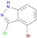 1H-Indazole, 4-bromo-3-chloro-