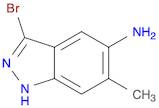 1H-Indazol-5-amine, 3-bromo-6-methyl-