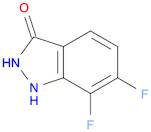 3H-Indazol-3-one, 6,7-difluoro-1,2-dihydro-