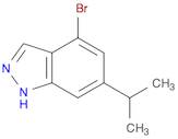 1H-Indazole, 4-bromo-6-(1-methylethyl)-
