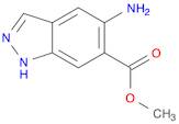 1H-Indazole-6-carboxylic acid, 5-aMino-, Methyl ester