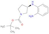 1-Pyrrolidinecarboxylic acid, 3-[(2-aminophenyl)amino]-, 1,1-dimethylethyl ester, (3R)-