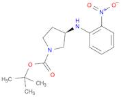 1-Pyrrolidinecarboxylic acid, 3-[(2-nitrophenyl)amino]-, 1,1-dimethylethyl ester, (3R)-
