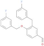 Benzaldehyde, 4-[(3-fluorophenyl)methoxy]-3-[(3-fluorophenyl)methyl]-