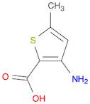 2-Thiophenecarboxylic acid, 3-amino-5-methyl-