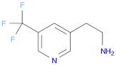 3-Pyridineethanamine, 5-(trifluoromethyl)-