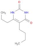 2,4(1H,3H)-Pyrimidinedione, 5-butyl-6-propyl-