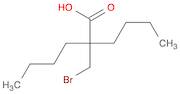 Hexanoic acid, 2-(bromomethyl)-2-butyl-