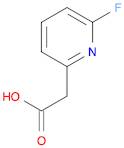 2-Pyridineacetic acid, 6-fluoro-