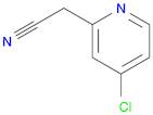 2-Pyridineacetonitrile, 4-chloro-