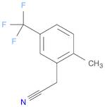 Benzeneacetonitrile, 2-methyl-5-(trifluoromethyl)-