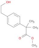 Benzeneacetic acid, 4-(2-hydroxyethyl)-α,α-dimethyl-, methyl ester