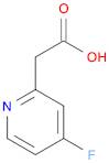 2-Pyridineacetic acid, 4-fluoro-