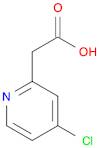 2-Pyridineacetic acid, 4-chloro-