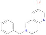 1,6-Naphthyridine, 3-bromo-5,6,7,8-tetrahydro-6-(phenylmethyl)-