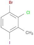 Benzene, 1-bromo-2-chloro-4-iodo-3-methyl-
