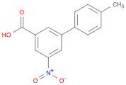 [1,1'-Biphenyl]-3-carboxylic acid, 4'-methyl-5-nitro-