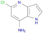 1H-Pyrrolo[3,2-b]pyridin-7-amine, 5-chloro-