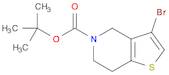 Thieno[3,2-c]pyridine-5(4H)-carboxylic acid, 3-bromo-6,7-dihydro-, 1,1-dimethylethyl ester