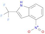 1H-Indole, 4-nitro-2-(trifluoromethyl)-