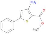 2-Thiophenecarboxylic acid, 3-amino-5-phenyl-, methyl ester