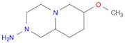 2H-Pyrido[1,2-a]pyrazin-2-amine, octahydro-7-methoxy-