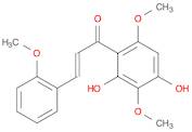 2-Propen-1-one, 1-(2,4-dihydroxy-3,6-dimethoxyphenyl)-3-(2-methoxyphenyl)-, (E)- (9CI)